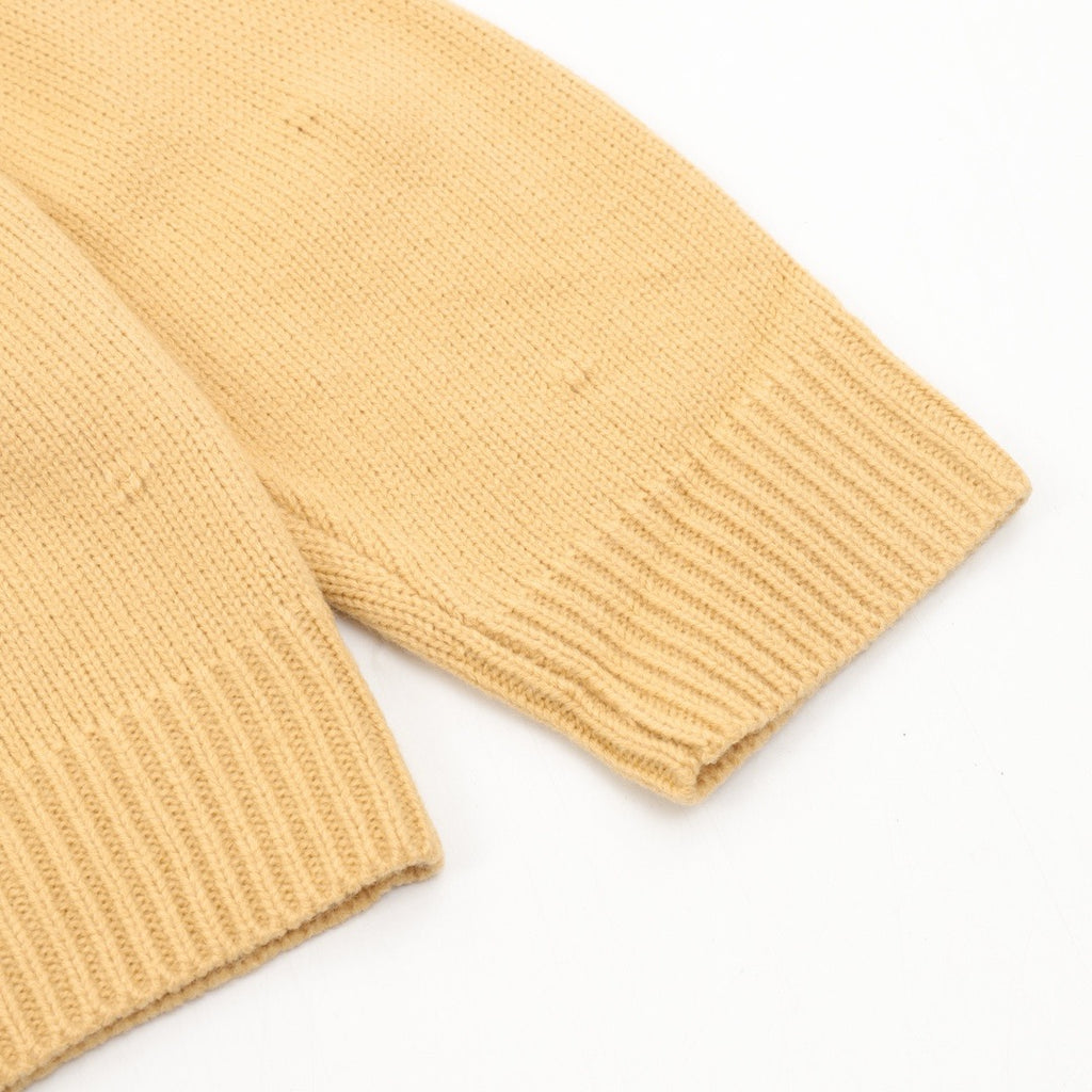 Gucci Women's Men's Beige Logo Crewneck Sweater