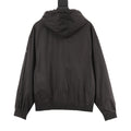 Celine CE Jacquard Cuff Hooded Windbreaker Jacket