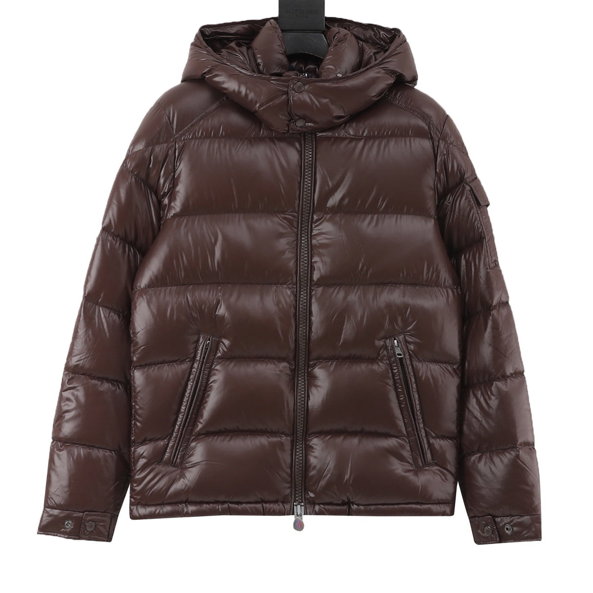 Moncler Men's / Women's Glossy Quilted Hooded Down Puffer Jacket