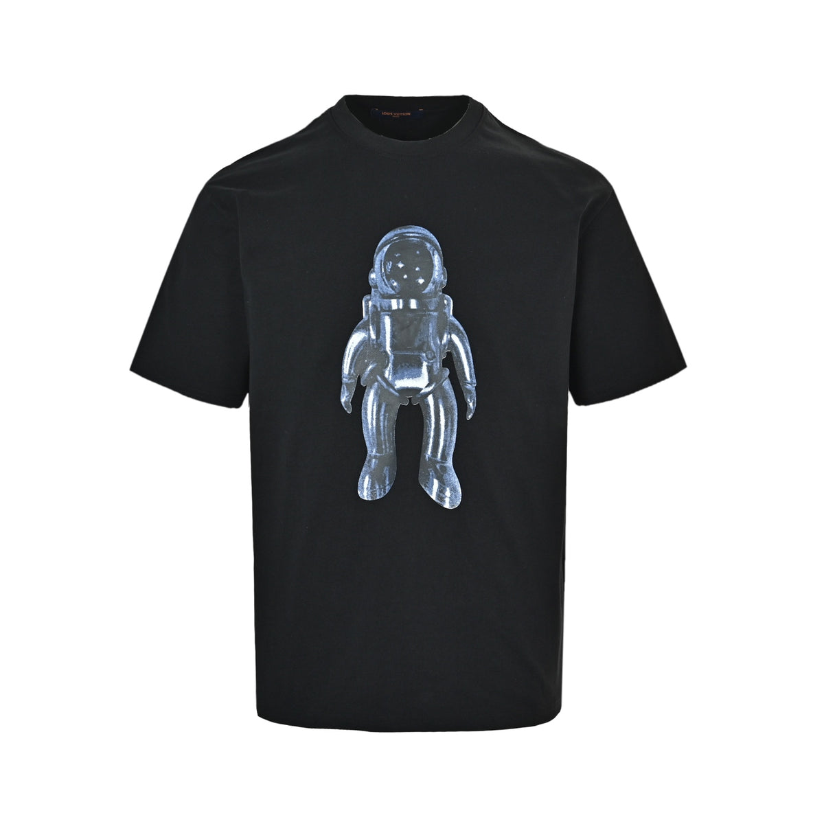 Louis Vuitton Astronaut Print Short-Sleeve T-Shirt in Black