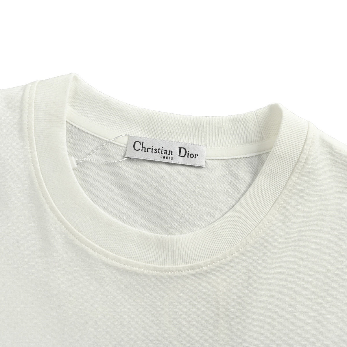 Dior White "For My Real Friends" Graphic T-Shirt