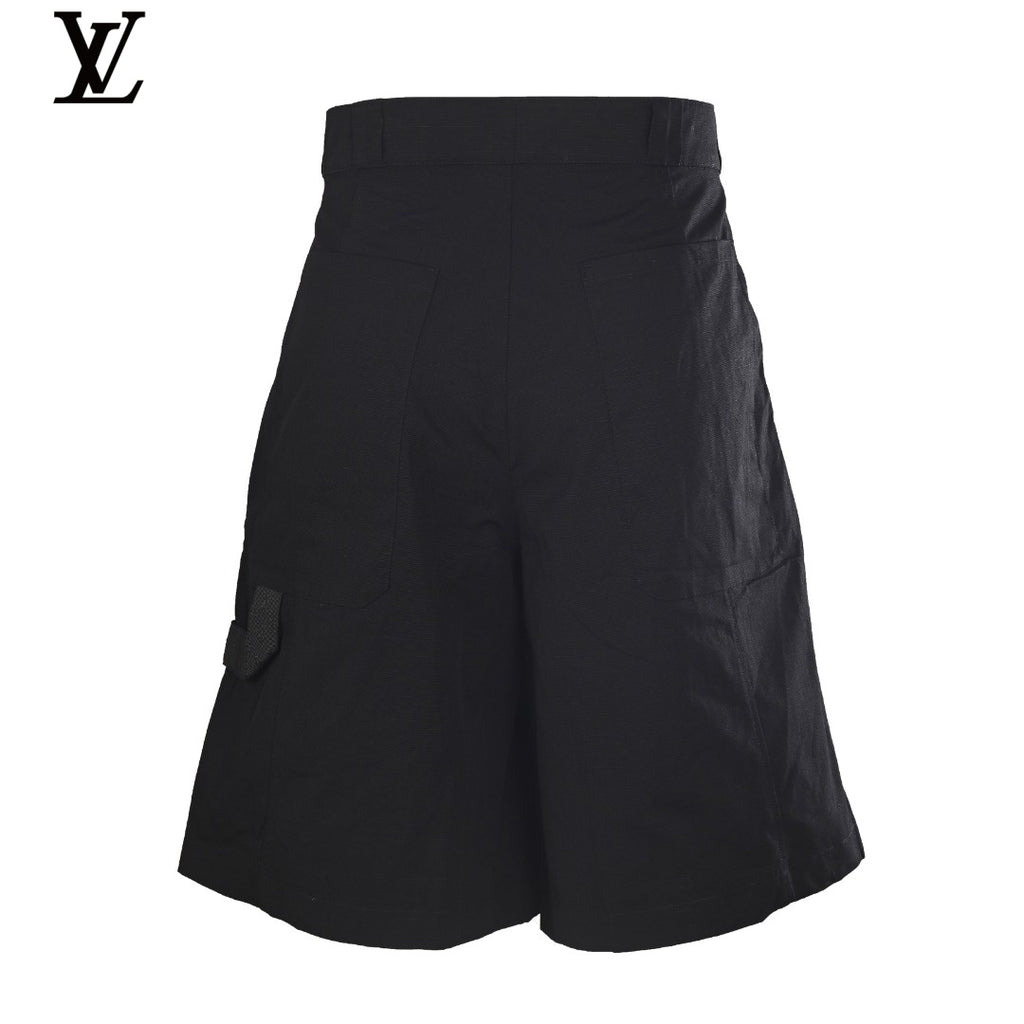 Louis Vuitton Black Multi-Pocket Cargo Shorts