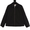 Moncler Arm Badge Logo Lapel Collar Zip Blouson