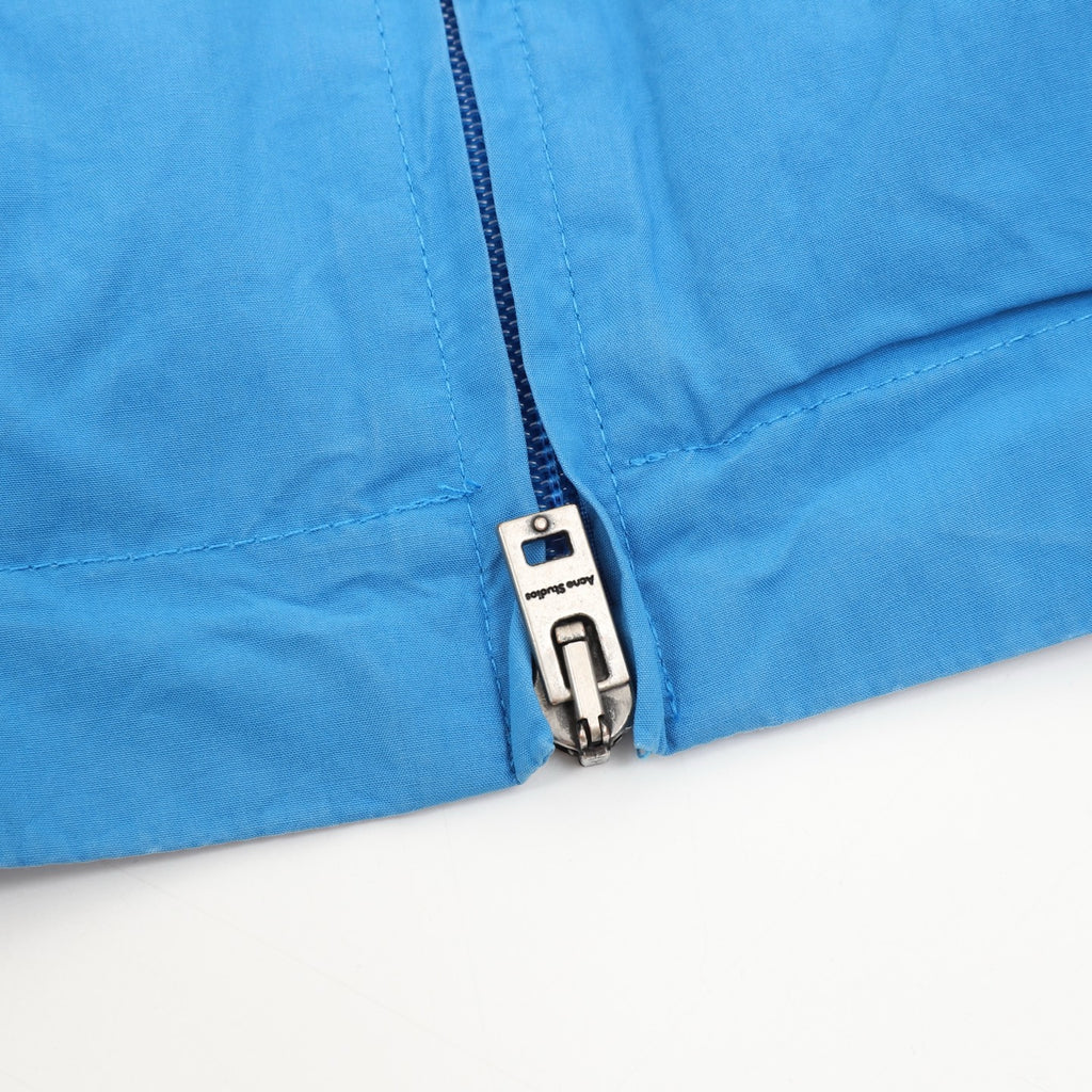 Acne Studios Women's Men's Bright Blue Stand-Collar Zip-Up Jacket