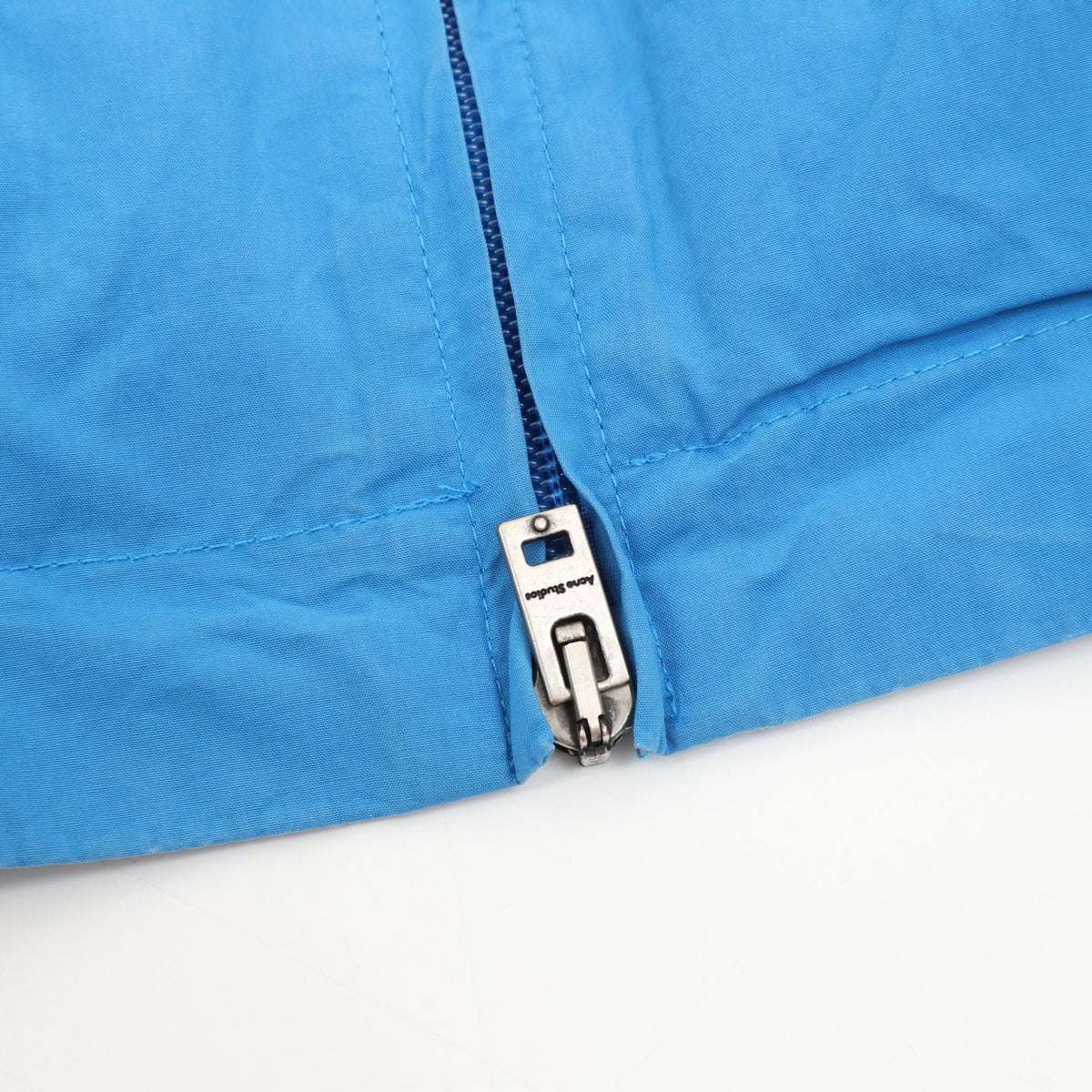 Acne Studios Women's Men's Bright Blue Stand-Collar Zip-Up Jacket
