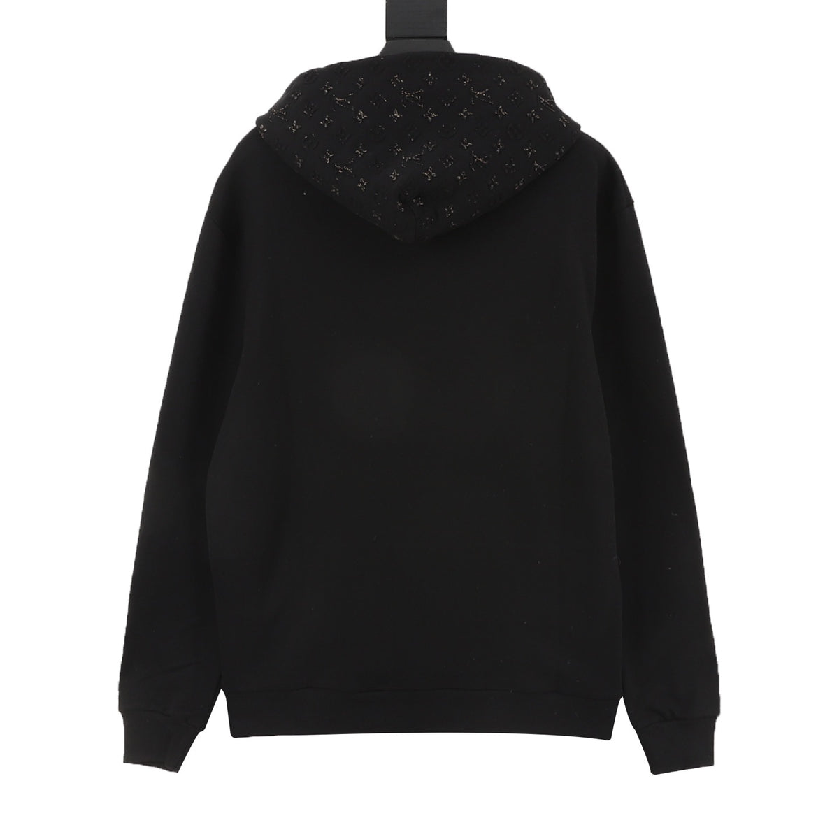 Louis Vuitton Women's Men's Black Monogram Rhinestone Hoodie