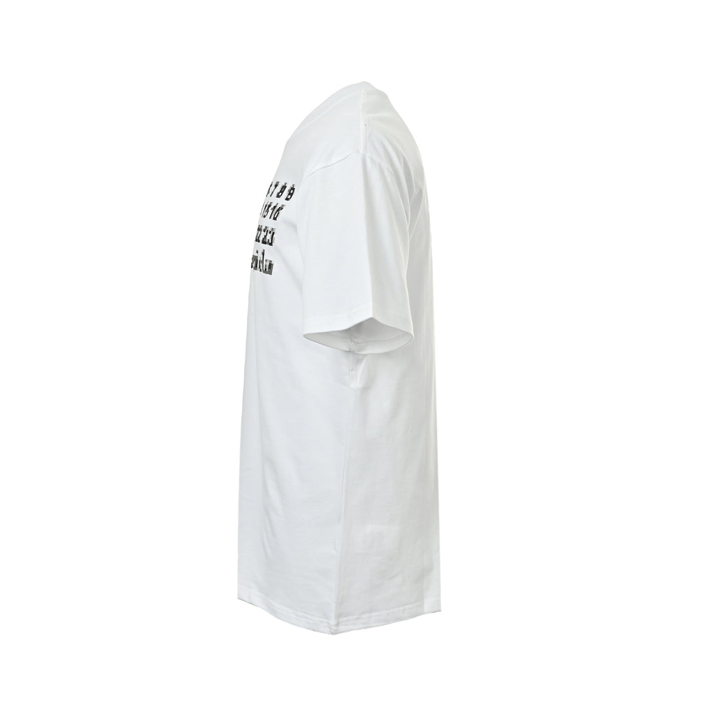 Maison Margiela White Digital Number Graphic T-Shirt