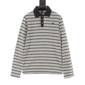 Chrome Hearts 25FW Striped Polo Long-Sleeve T-Shirt