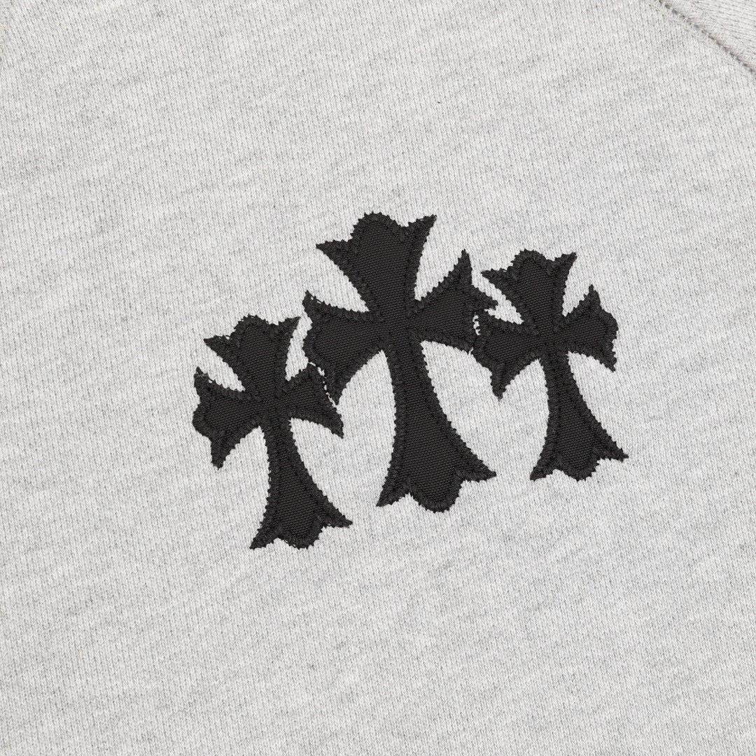 CH Logo Sanskrit Embroidery Crewneck Sweatshirt