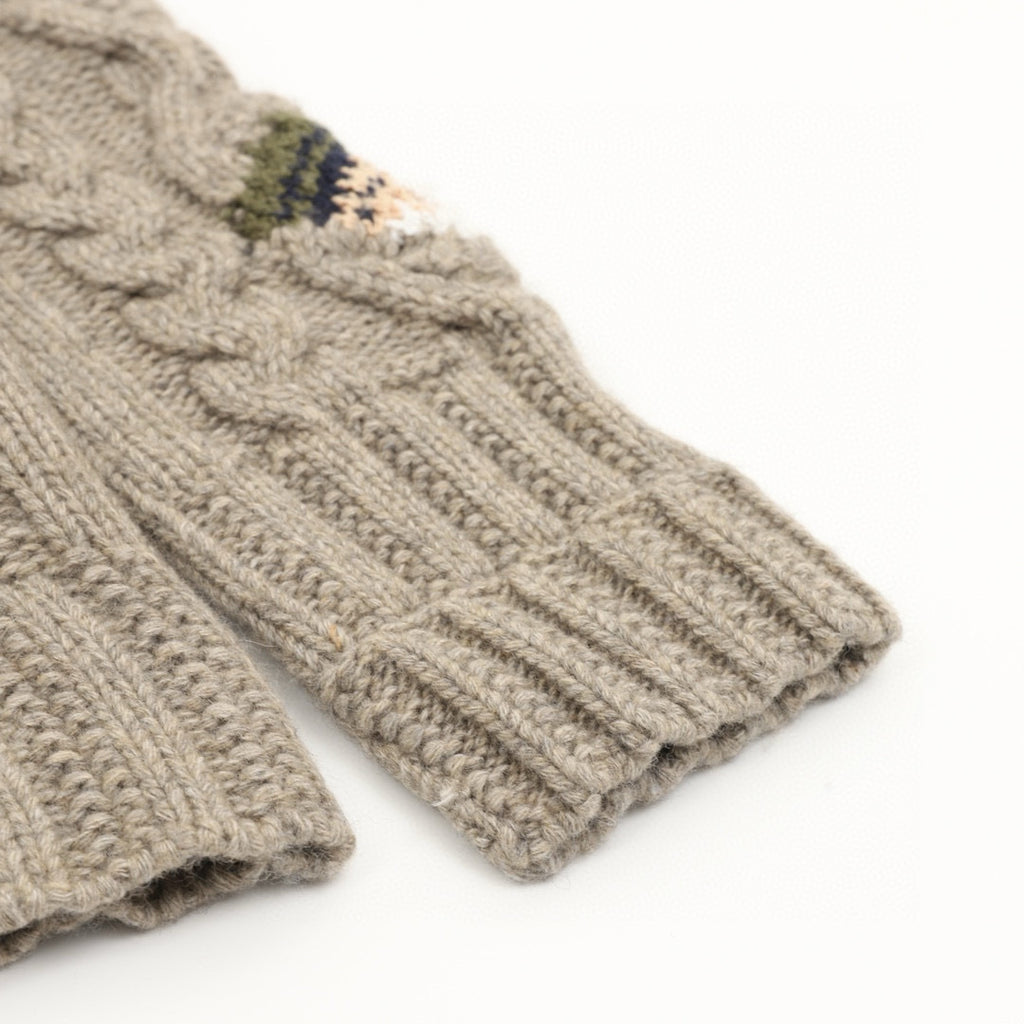 Chanel Cable-Knit Zip-Up Jacket