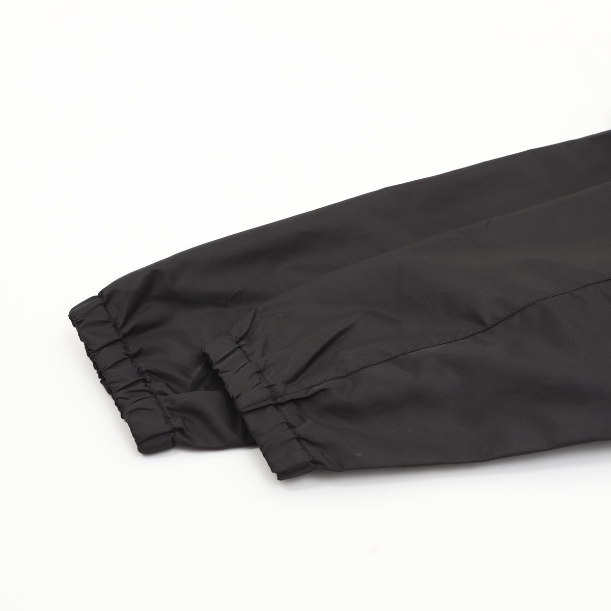 Prada Women's & Men's Black Triangle Logo Hooded Windbreaker
