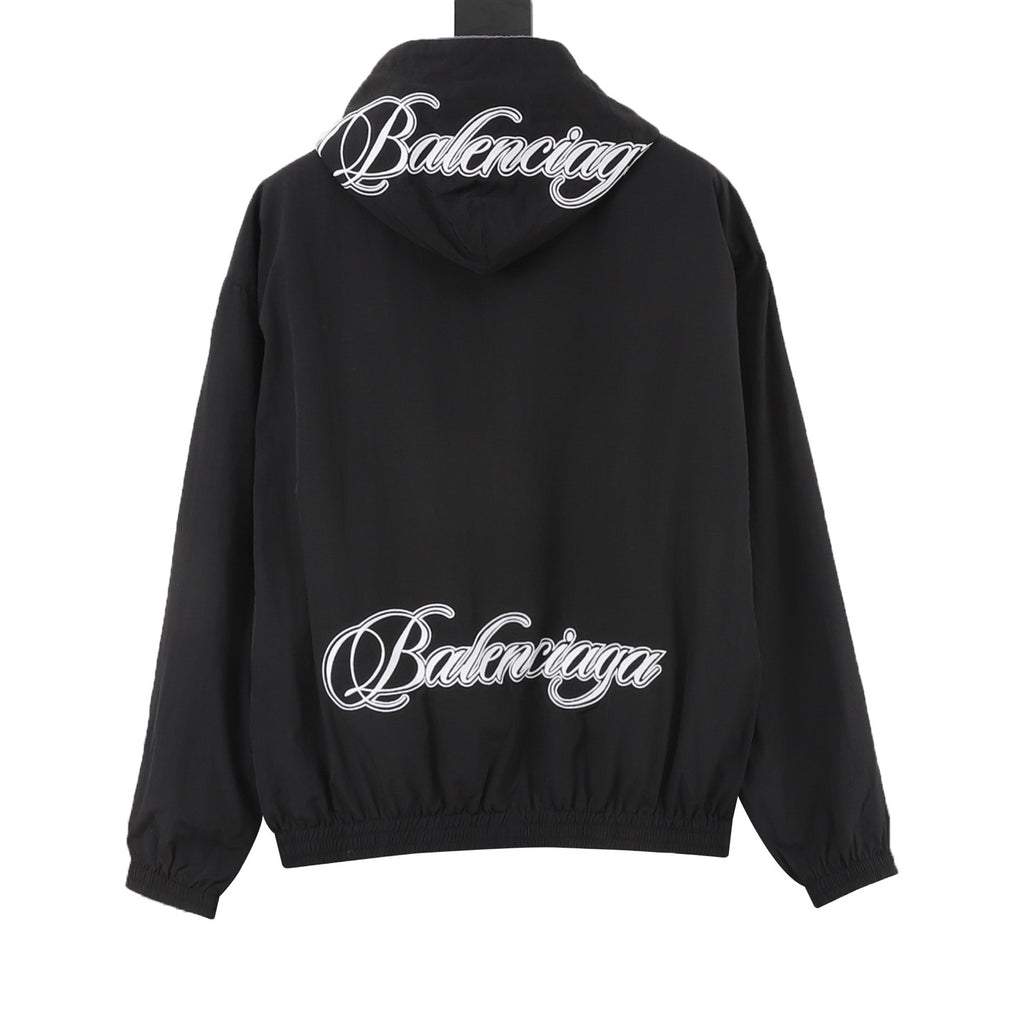 Dior Women's & Men's Black Reversible Hooded Jacket