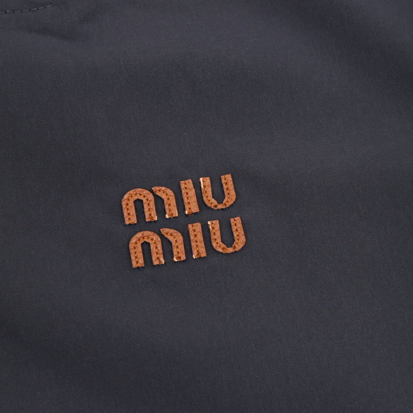 Miu Miu 24FW Panama Cotton Bomber Jacket | Lightweight Luxury Casual Outerwear