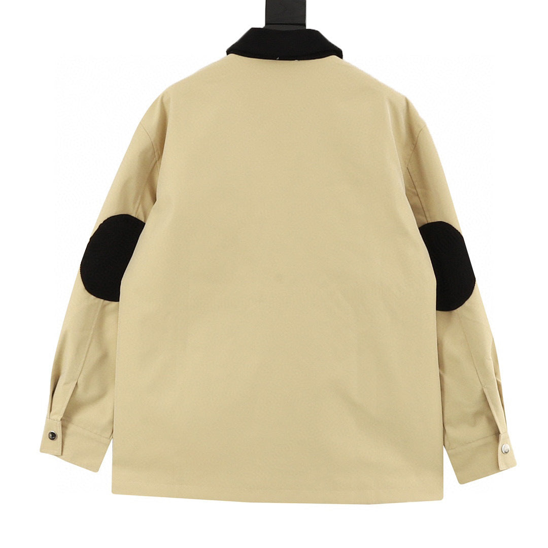 Loewe 25FW Elbow Patch Embroidered Workwear Jacket