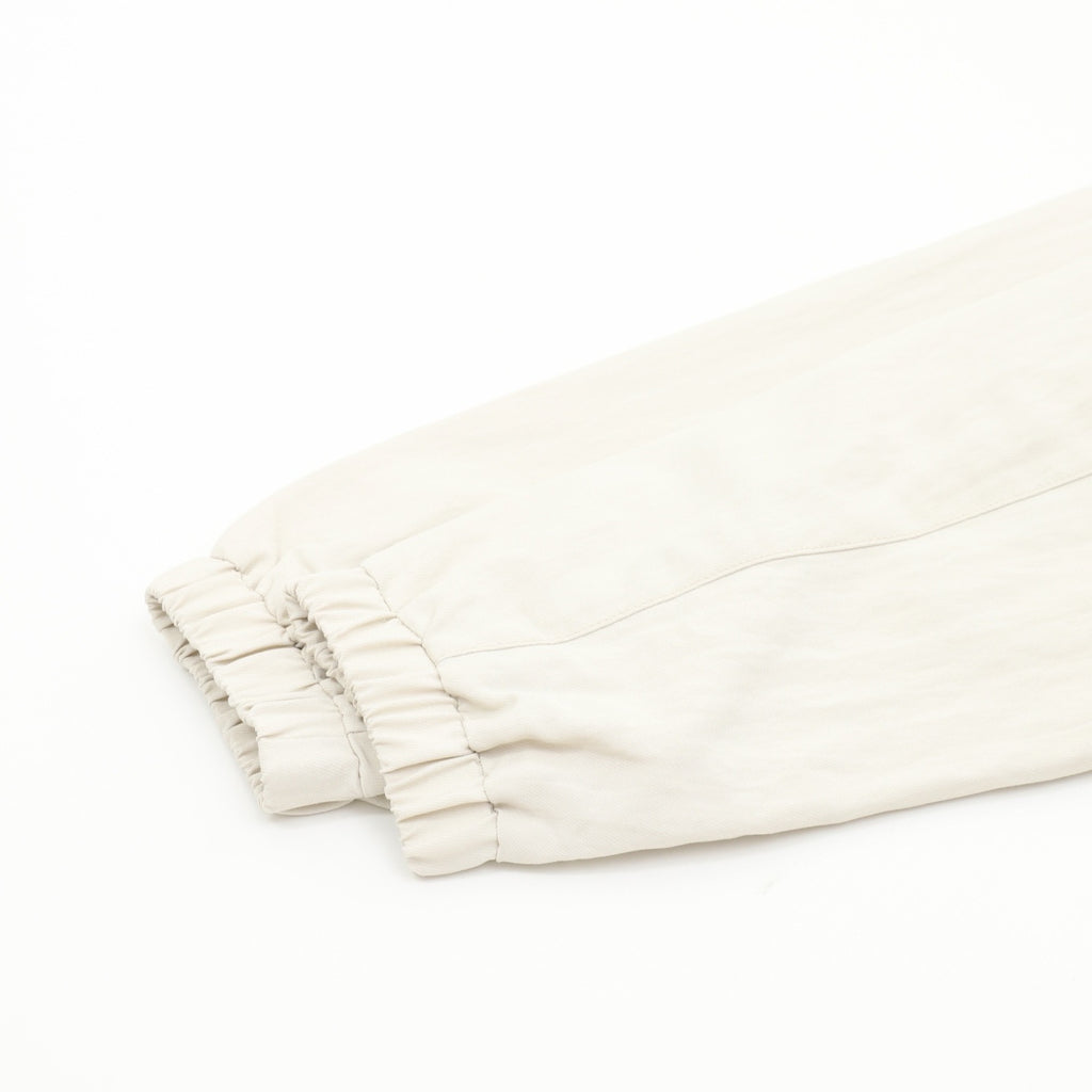 Brunello Cucinelli Women's Men's Off-White Embroidered Logo Stand-Collar Zip-Up Jacket