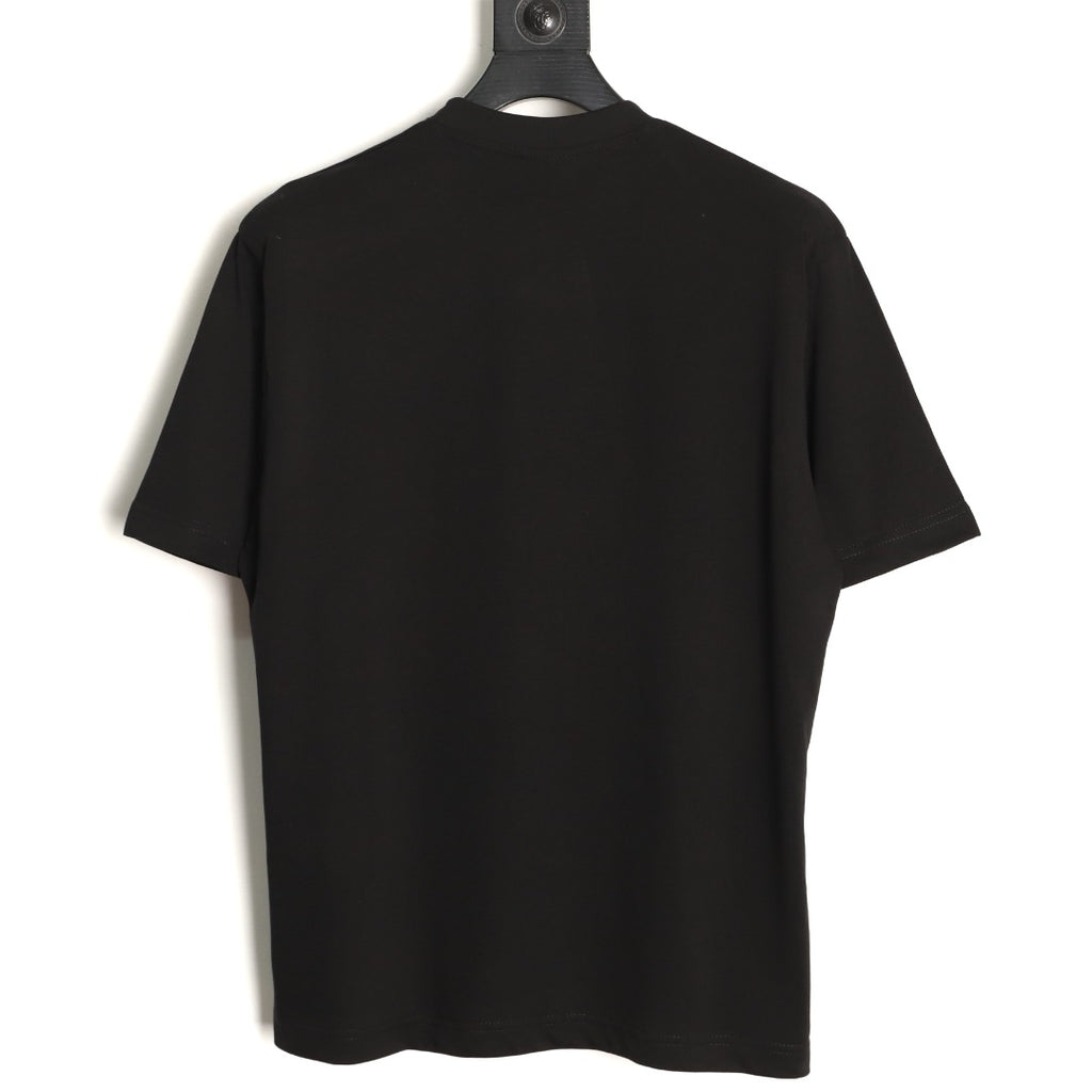 Gucci Knight Crest Print Short-Sleeve T-Shirt in Black