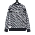 Dior CD Monogram Jacquard Reversible Crewneck Sweater
