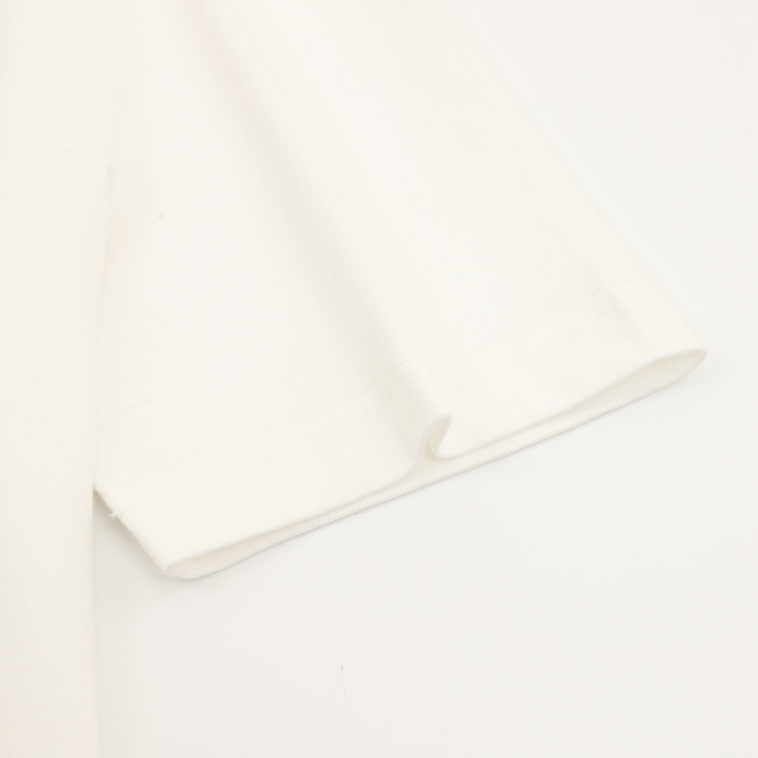 Acne Studios Vintage-Style Letter Logo Short-Sleeve T-Shirt in White