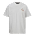Louis Vuitton Multicolor Diamond Monogram Short-Sleeve T-Shirt in White