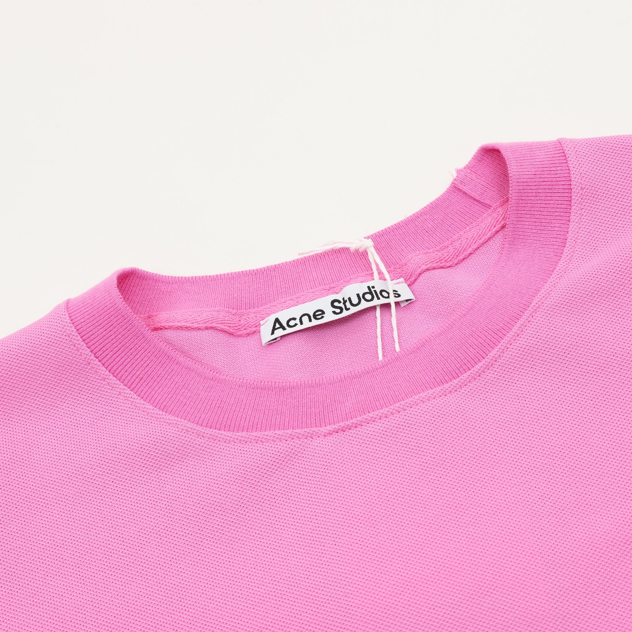 Acne Studios Logo Embroidered Long-Sleeve T-Shirt