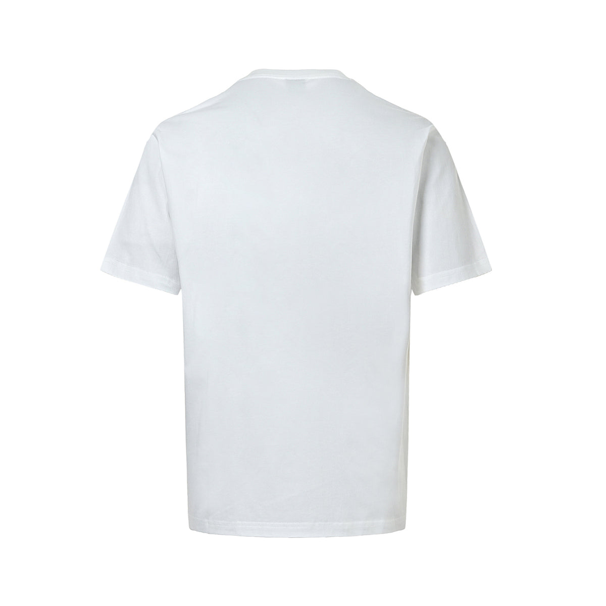Amiri Men's White Red Overlapping Logo Print T-Shirt