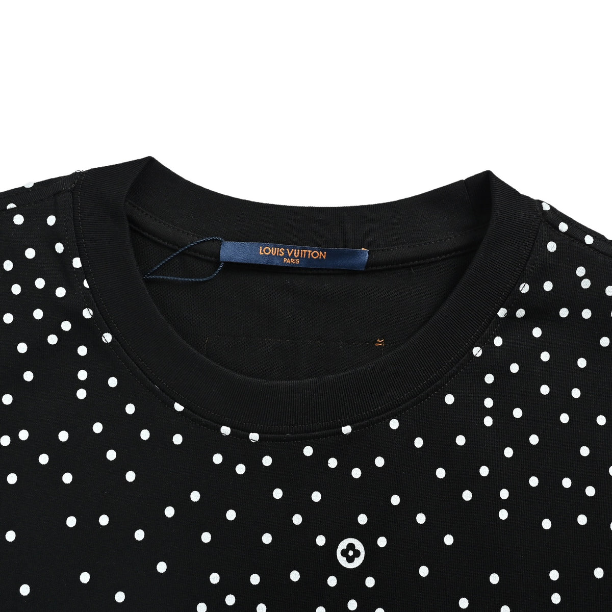 Louis Vuitton Starry Dot Monogram Short-Sleeve T-Shirt in Black