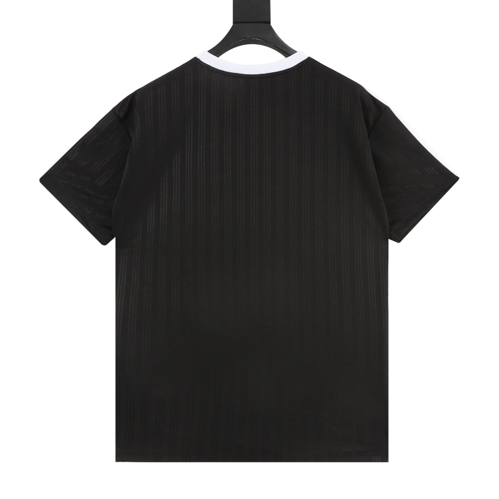 adidas Black 3-Stripes Trefoil T-Shirt