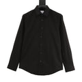 Burberry TB Monogram Tonal Embroidered Long-Sleeve Shirt