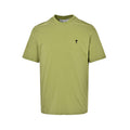 AMI Men's Green Small Black Heart Logo Short-Sleeve T-Shirt