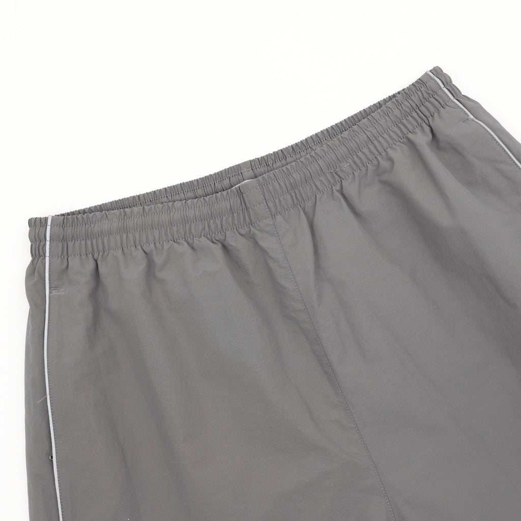 Balenciaga BLCG Bodies Athletic Pants — Grey, Wide-Leg Windbreaker
