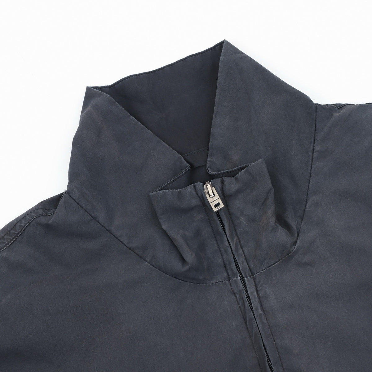 Acne Studios Women's Men's Black Stand-Collar Zip-Up Jacket