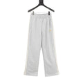 Adidas Originals Gold Trefoil 3-Stripe Wide-Leg Track Pants