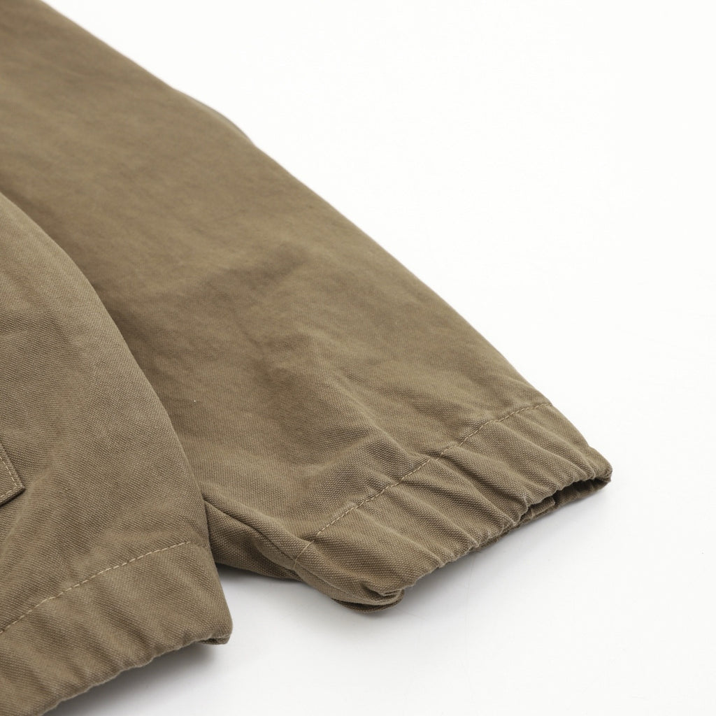 Stone Island Women's & Men's Olive Compass Patch Zip-Up Jacket