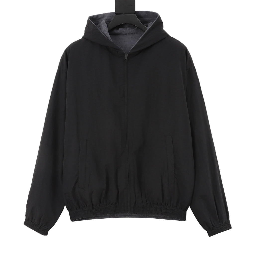 Dior Women's & Men's Black Reversible Hooded Jacket