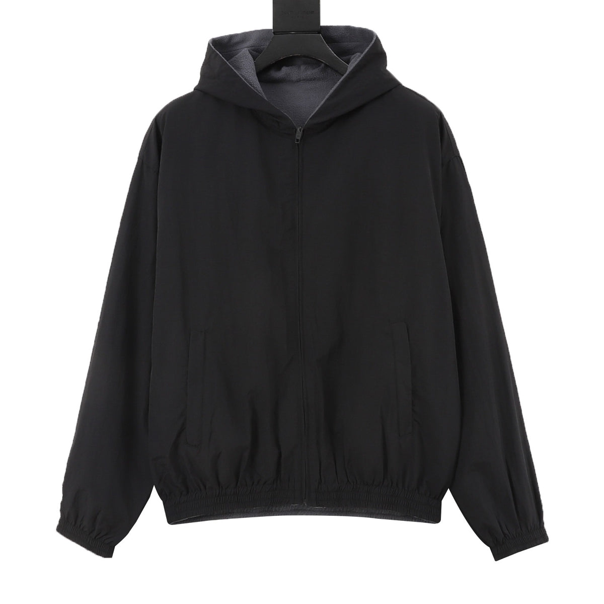 Dior Women's & Men's Black Reversible Hooded Jacket