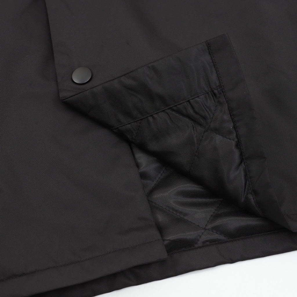 Prada Triangle Logo Dual-Texture Flap Pocket Stand Collar Snap Jacket