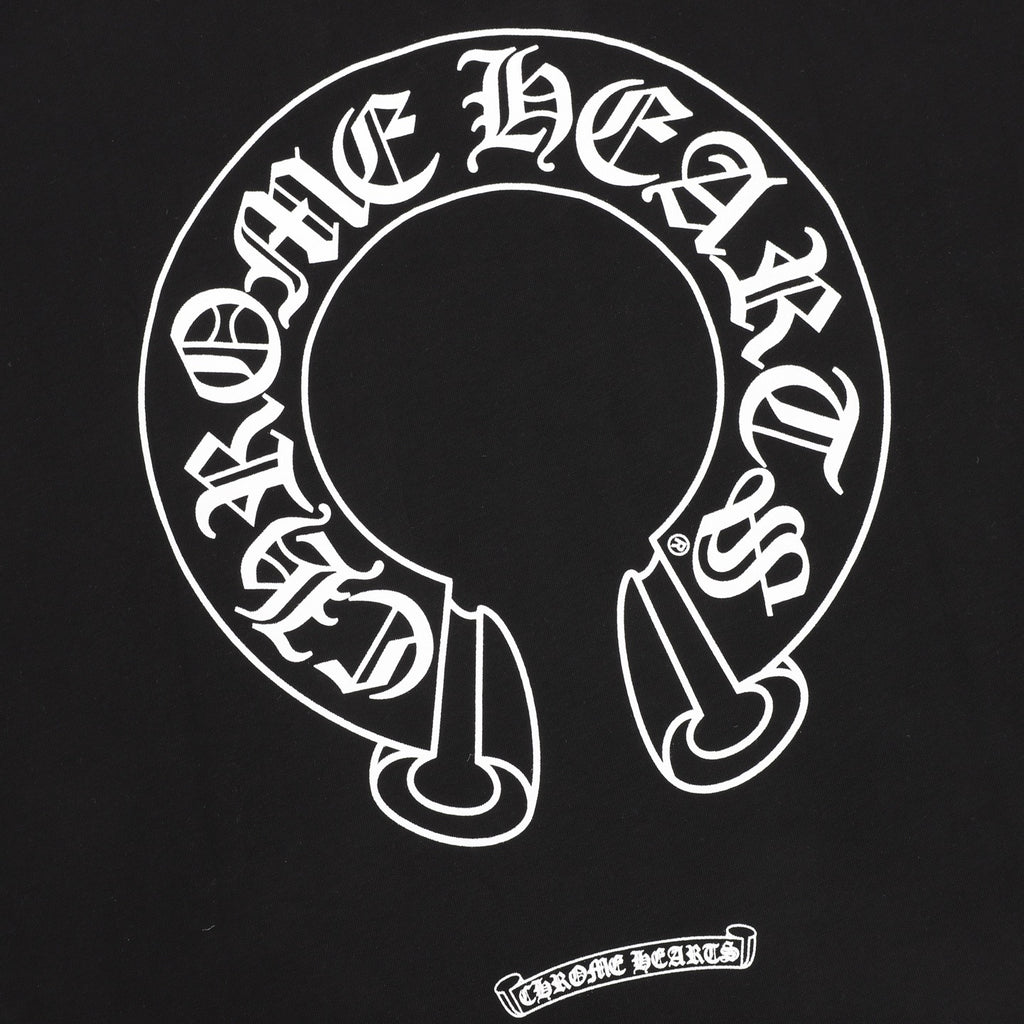 Chrome Hearts 25FW Hollow Horseshoe Long-Sleeve T-Shirt