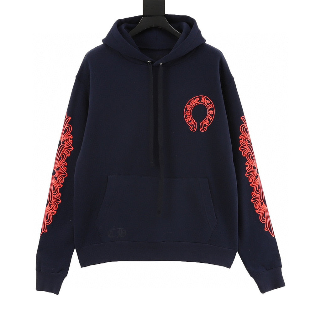 CH Sanskrit Horseshoe Print Hoodie