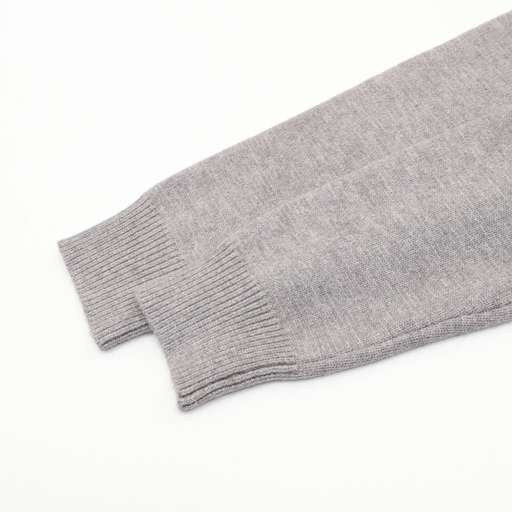 Celine Women's Men's Grey Triomphe Logo Crewneck Sweater