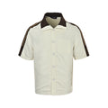 Louis Vuitton Women's / Men's Color-Block Short-Sleeve Shirt in Off-White