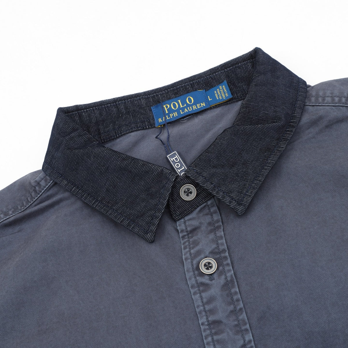 Polo Ralph Lauren Women's Men's Dark Navy Workwear Shirt