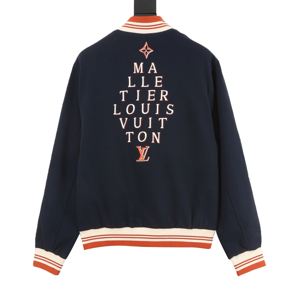 Louis Vuitton Paris Embroidered Varsity Bomber Jacket