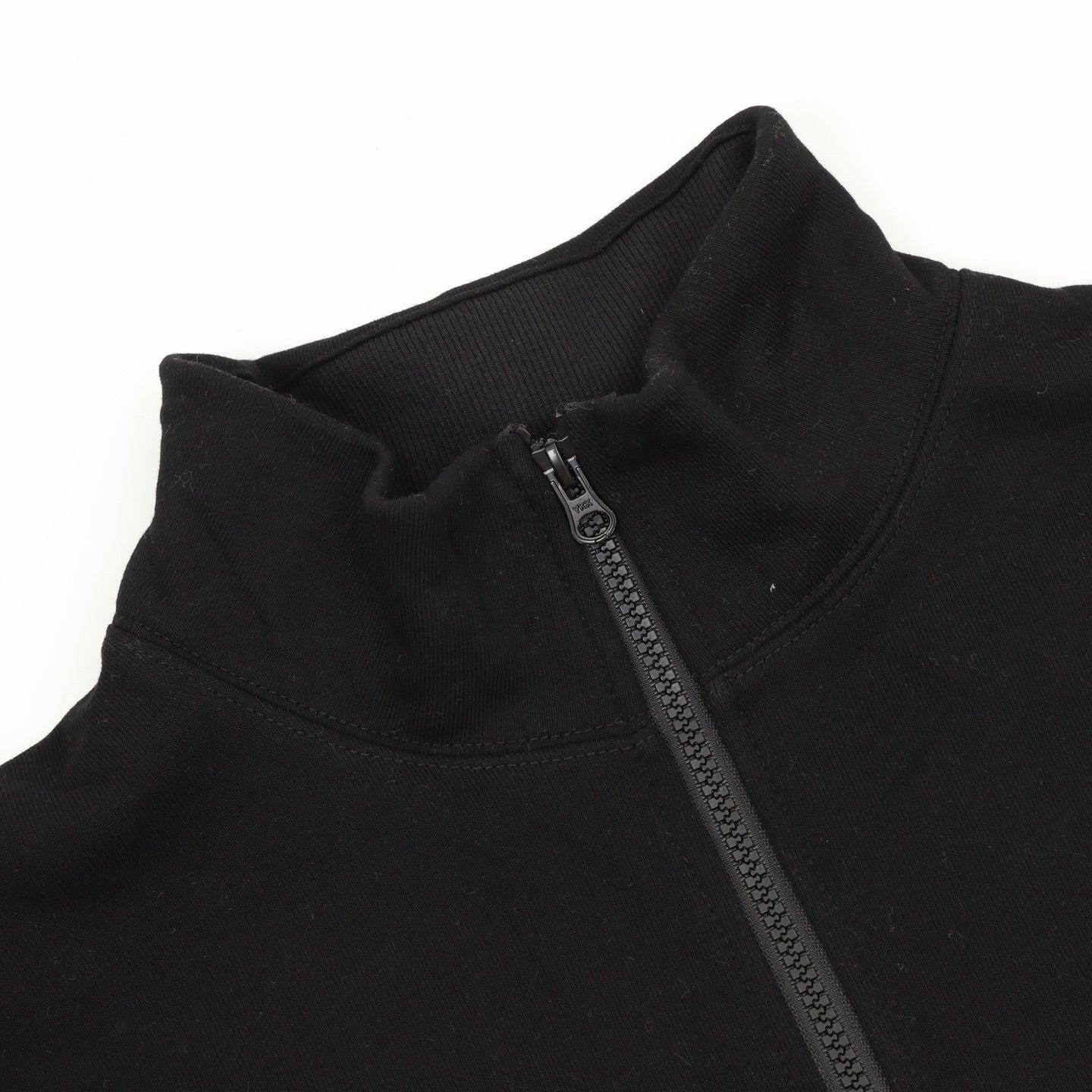 Stone Island Half-Zip Pullover Sweatshirt — Olive Green, Sleeve Badge | SS26