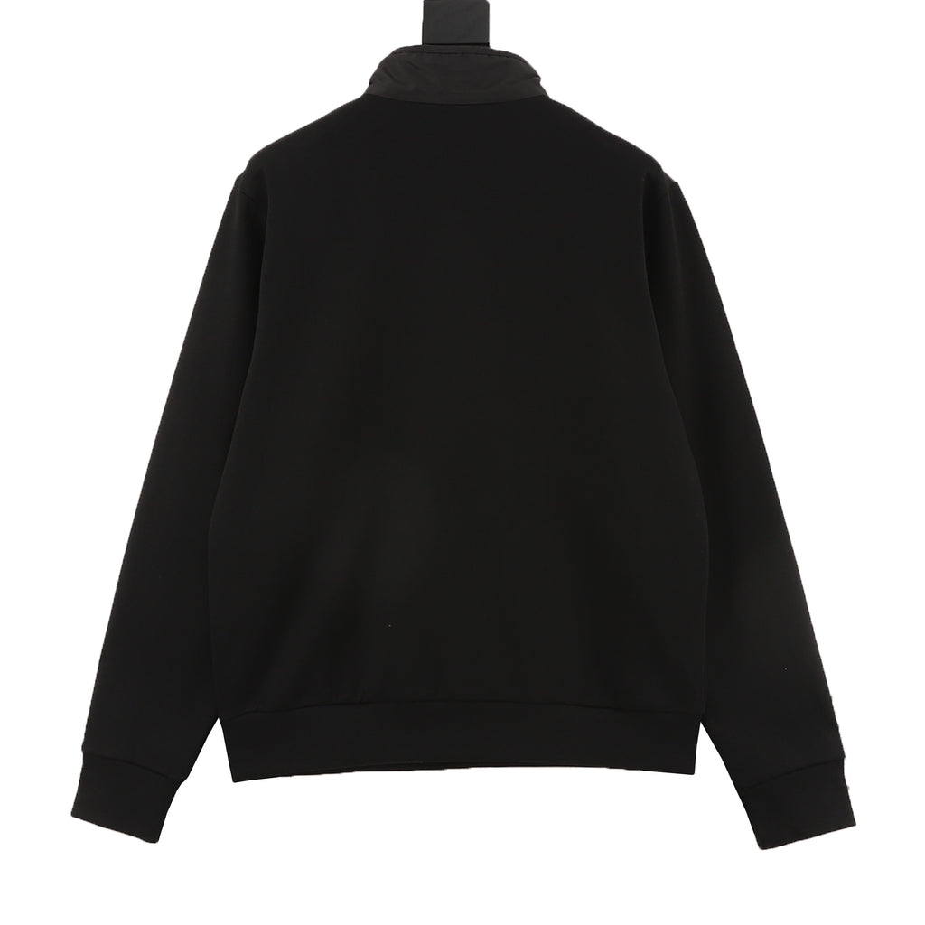 Prada Re-Nylon Triangle Logo Plaque Packable Hood Full-Zip Jacket