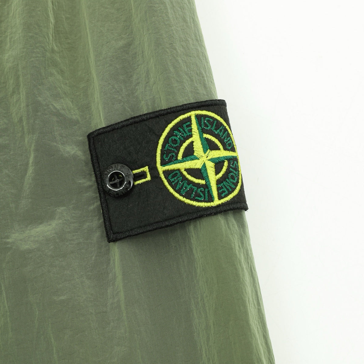 Stone Island Women's Men's Olive Green Hooded Utility Jacket