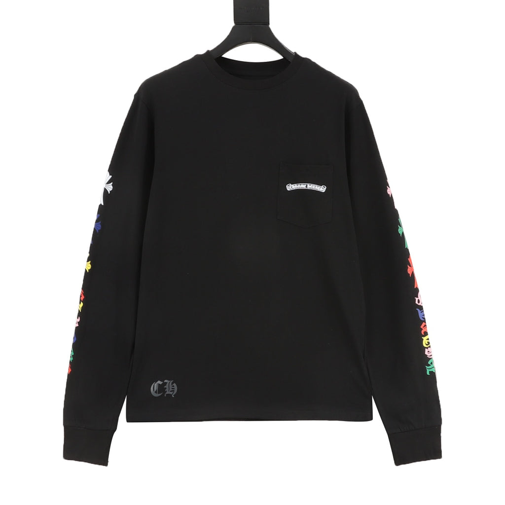 Chrome Hearts 25FW Scroll Print Long-Sleeve T-Shirt