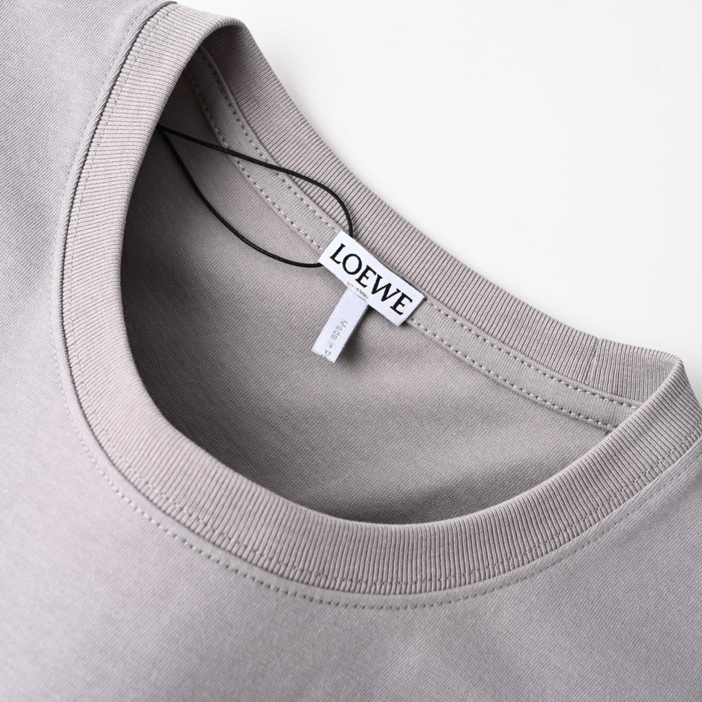 Light Grey Crew Neck T-Shirt