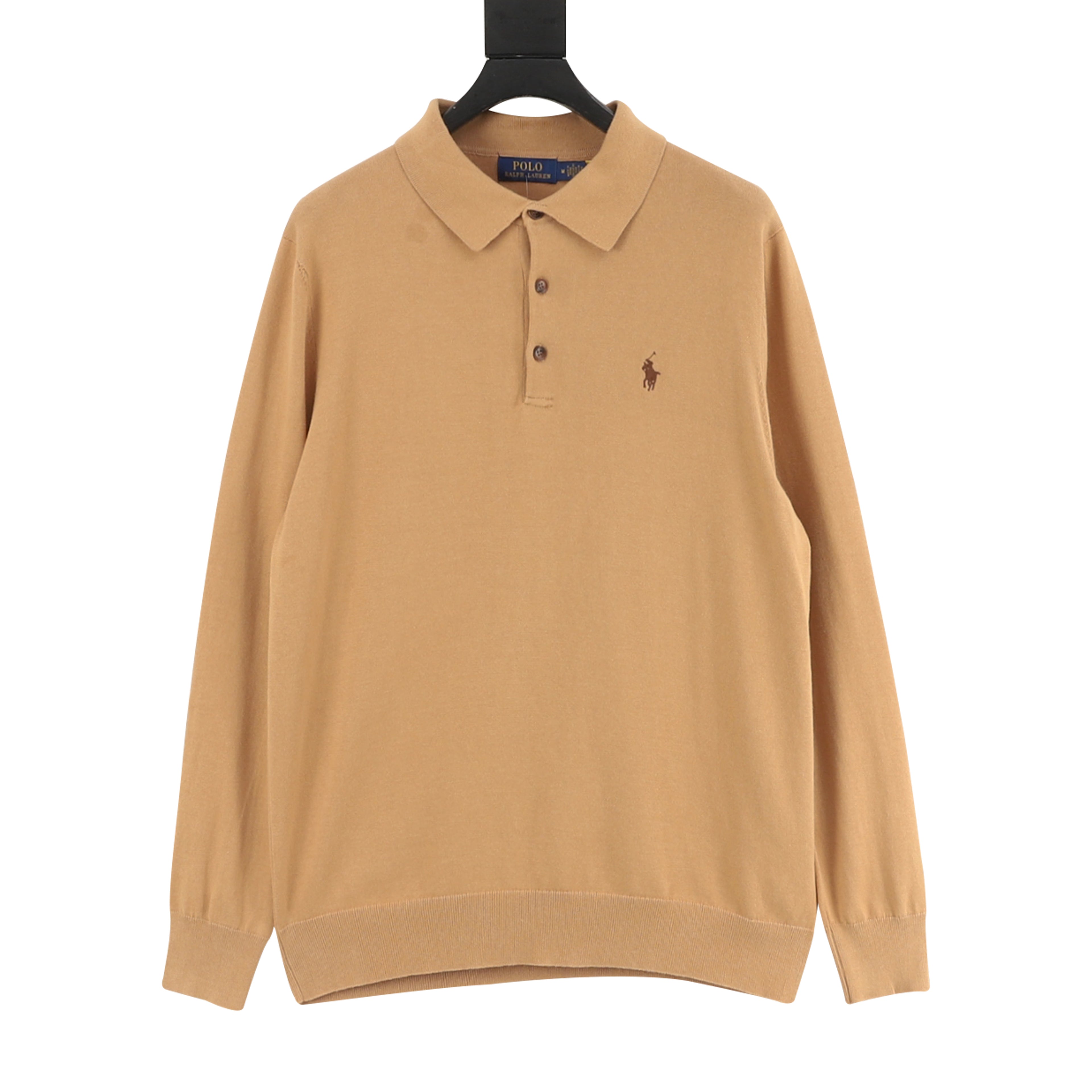Polo Ralph Lauren 5-Color Pony Knit Long-Sleeve Polo Shirt