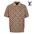 Louis Vuitton Men's Brown Monogram Polo Shirt