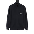 Loro Piana Women's Men's Navy Blue Full-Zip Cashmere Cardigan